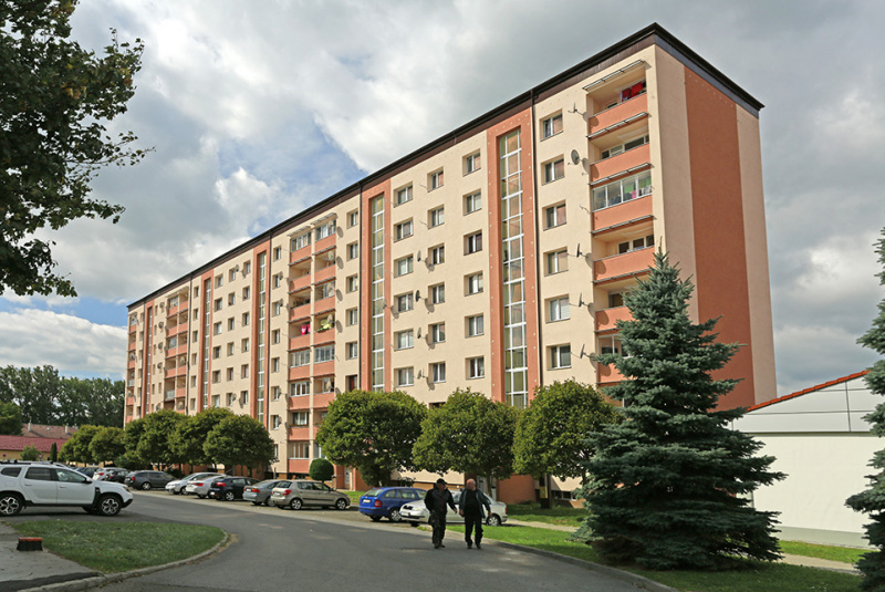 Obnova bytového domu matica Slovenská 1-5, Sabinov